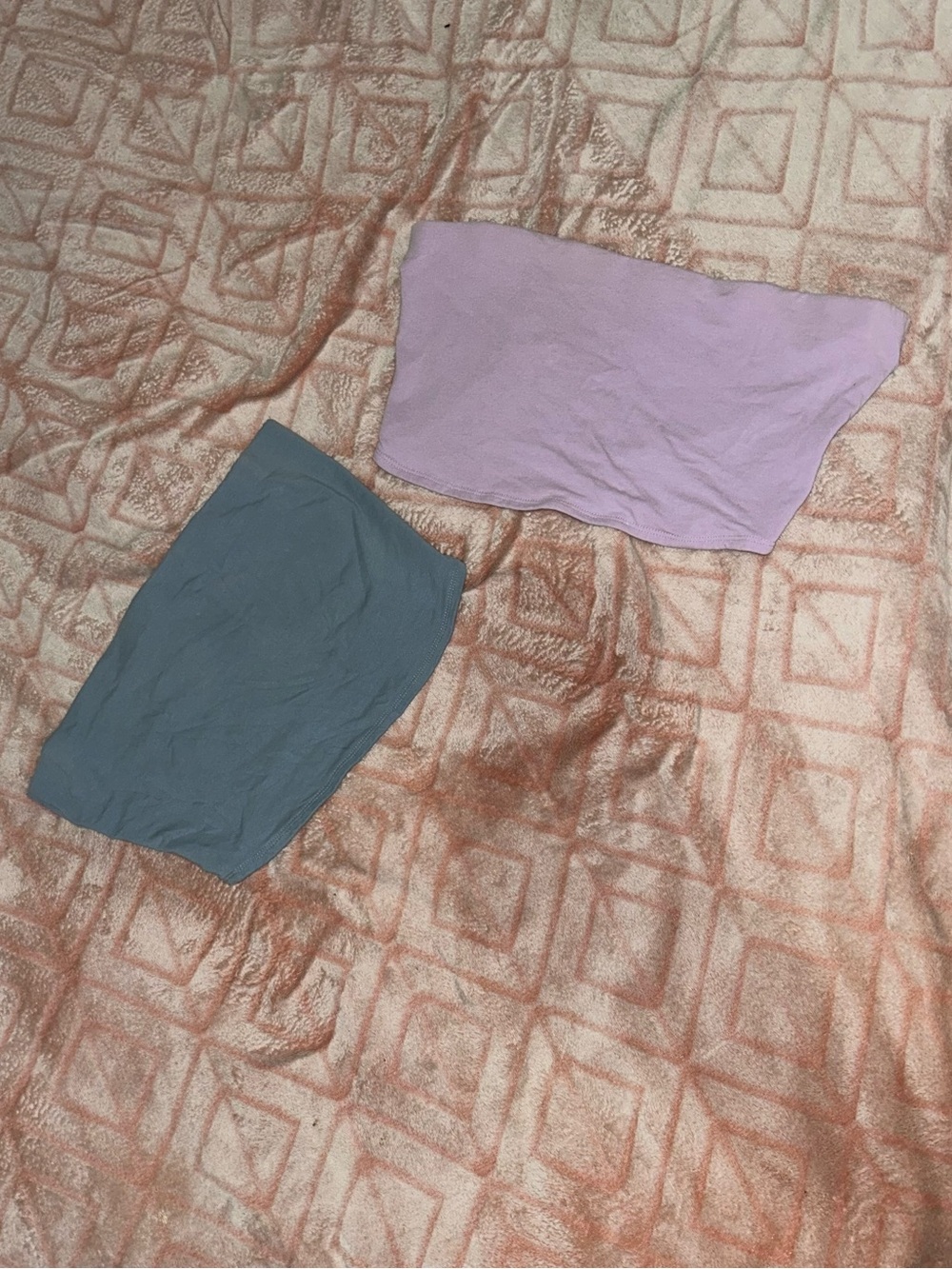 Pastel set of Crop Tube Tops